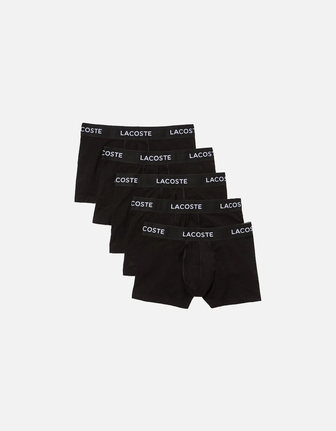 Lacoste Black Cotton Underwear