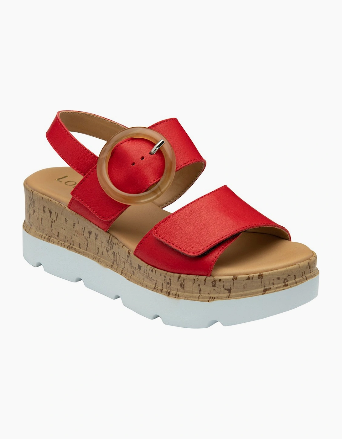 Lotus Women's Cammie Womens Sandals - Red - Size: 6